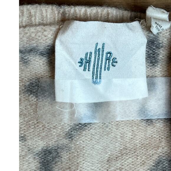 HWR for Anthropologie Women's Monogram Wool Yak Cashmere Pullover Size XXS - Picture 6 of 6
